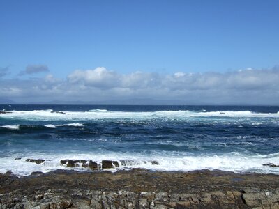 Wave water sunny