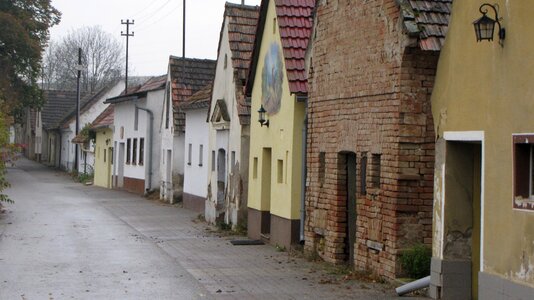 Village house building