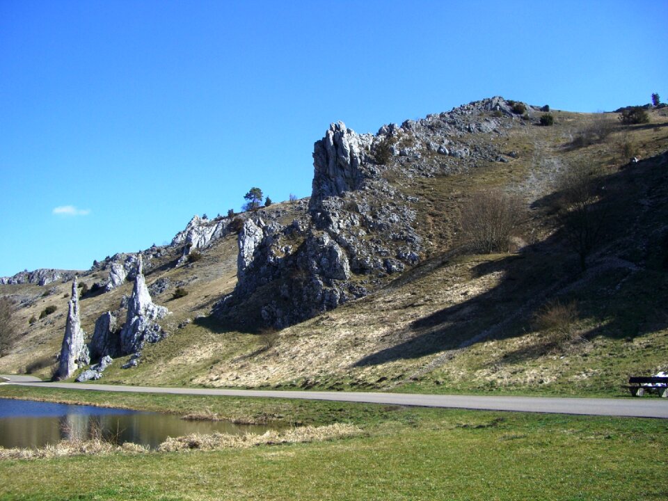 Eselsburg valley stone virgins rock needles
