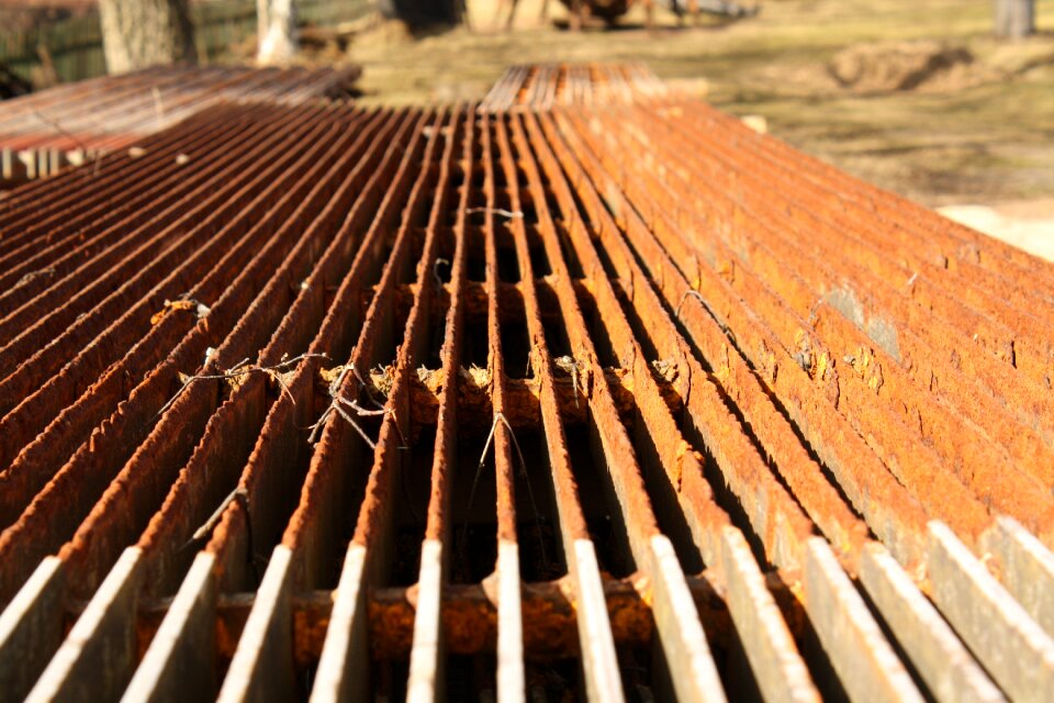 Iron close up datailaufnahme