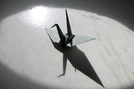 Paper crane crane origami