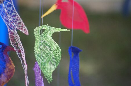 Bird thread textile