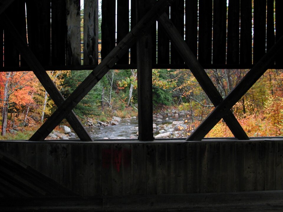 Wooden windows stream