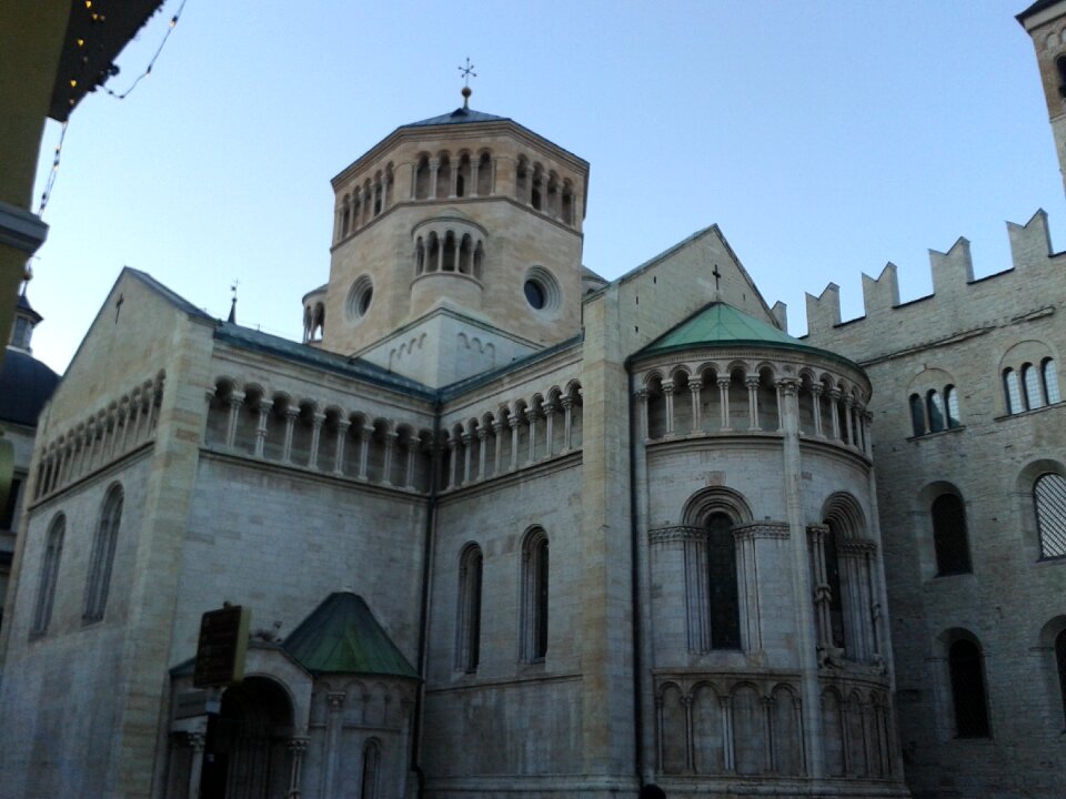 The cathedral of trento monument tourism in trentino