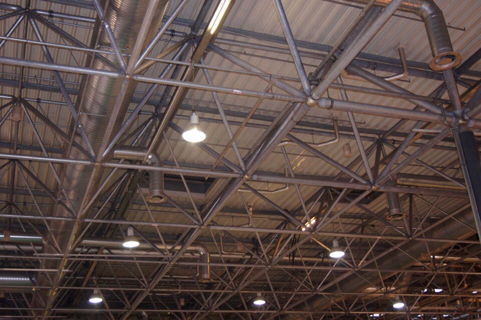 Steel structure architecture roof