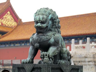 Sculpture monument china photo