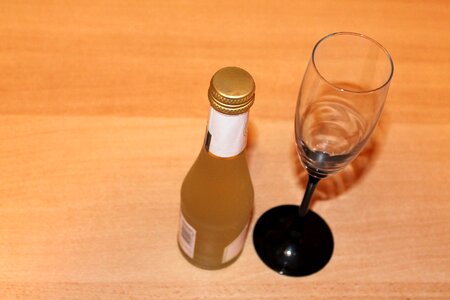 Champagne champagne glass bottle