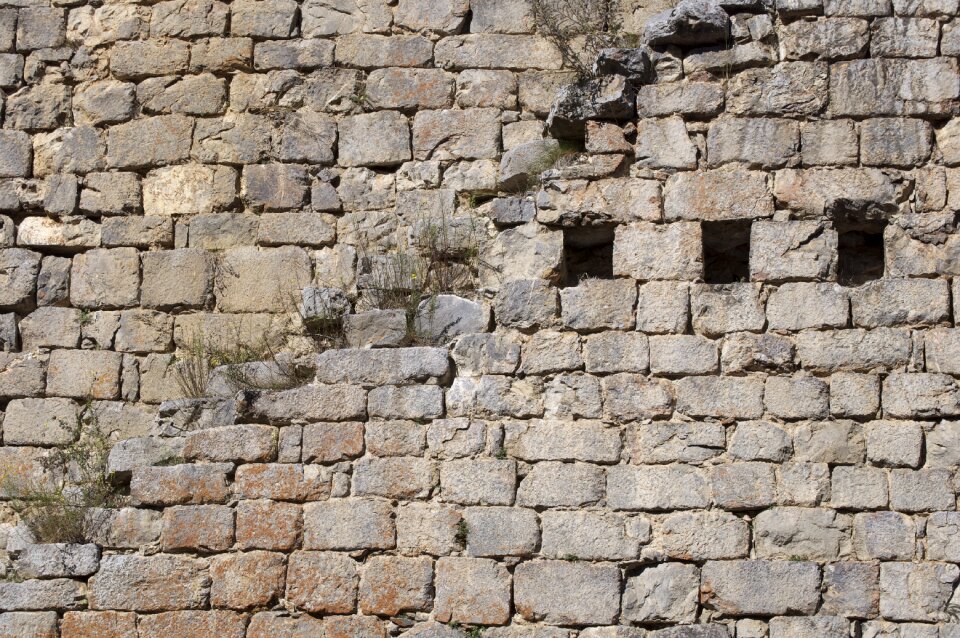 Stones castle construction