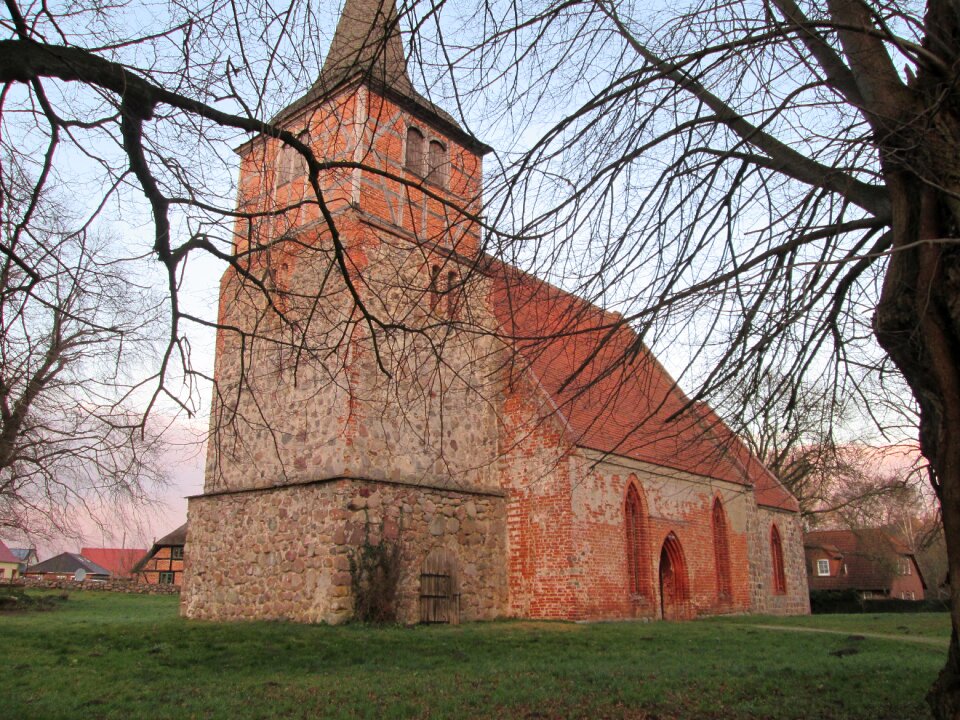 Church steeple germany photo