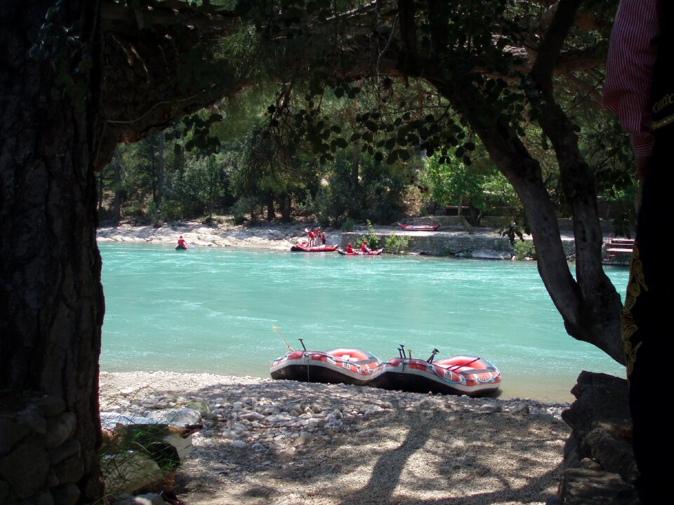 Rafting kayak summer