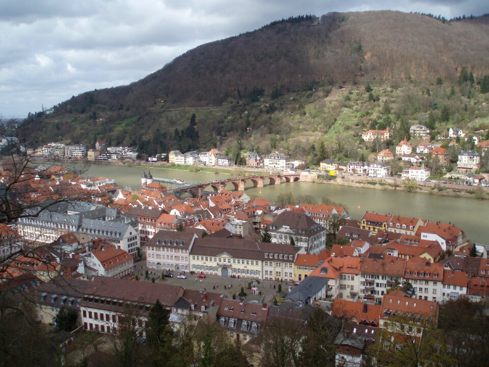 Heidelberg philosopher's path neckar