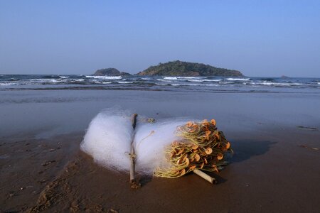 Flews beach arabian sea