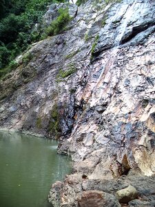 Water mountain rocks