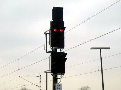 Beacon light signal train