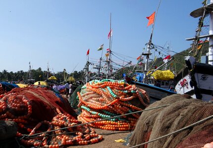 Fishing vessels nets india