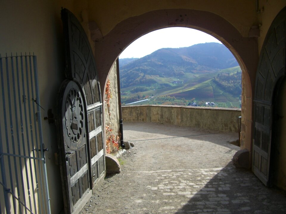 Archway castle staufenberg whether durbach
