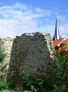 Zeil am main spire city wall