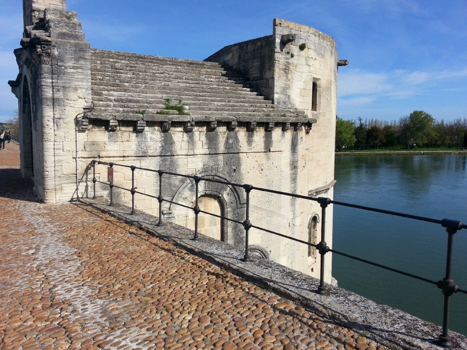 Old building antique river