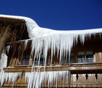 Snow ice sky photo