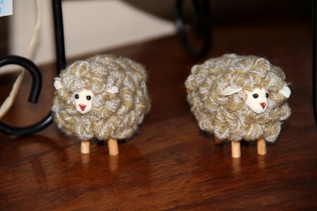 Cabinet little sheep wool