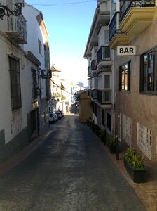 Dark alley torrox spain photo