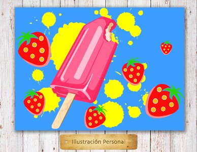 Sweet ice summertime