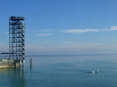 Friedrichshafen observation tower steel structure photo