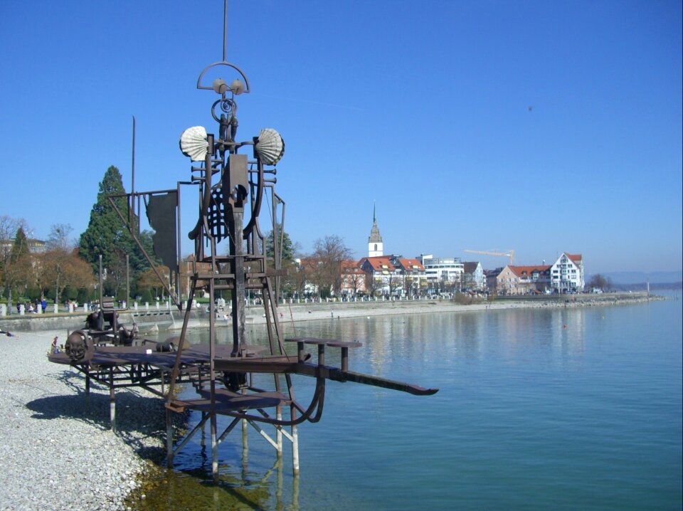 Wood lake constance friedrichshafen