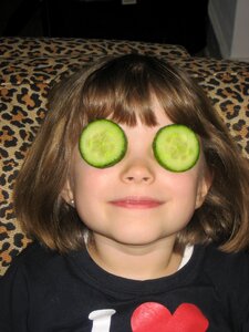 Face children's eyes hidden