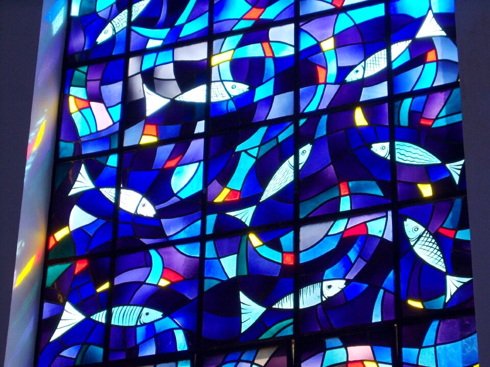Symbol of christianity cathedral são carlos