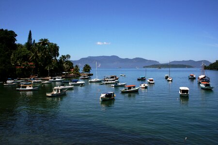 Boat landscape angra dos reis