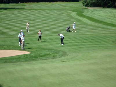 Golf golfers fairway