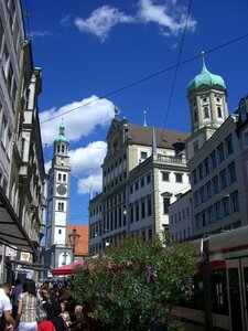 Town hall town hall tower augsburg
