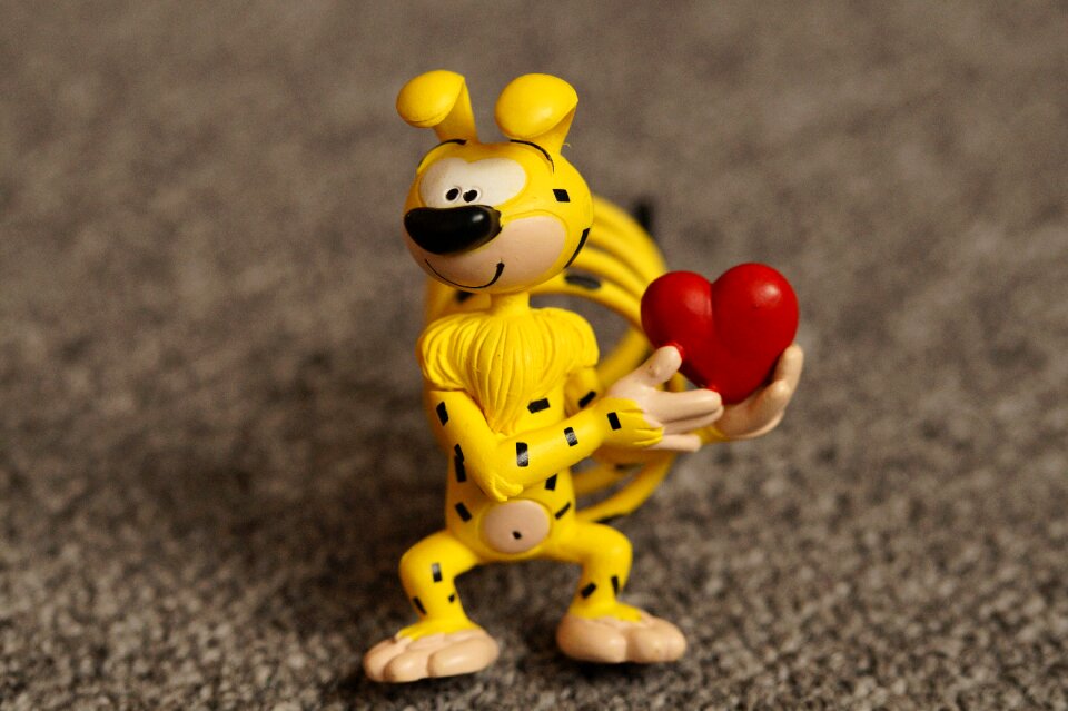 Cartoon character figure animal