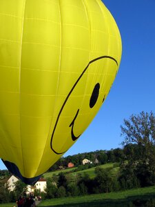 Balloon start landing