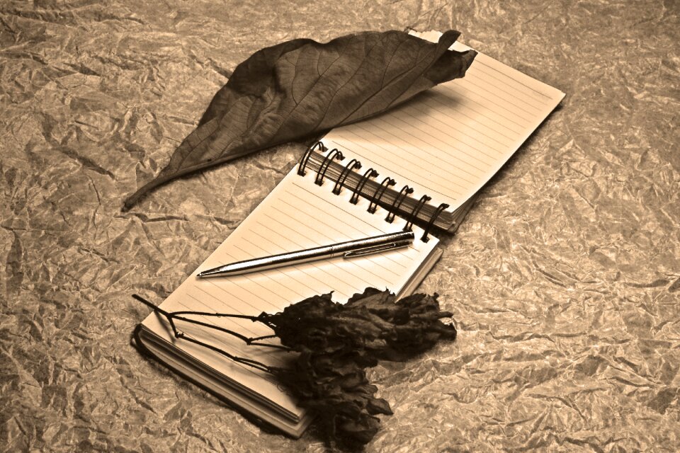 Light painting pen notes