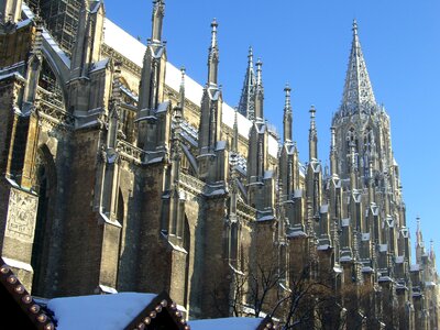 South side choir towers gothic