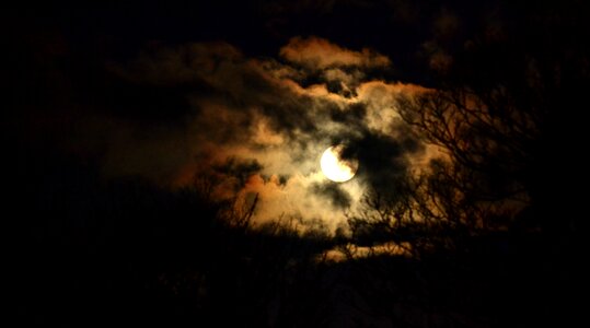 Dark dramatic dusk