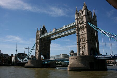 Tower bridge river thames london photo