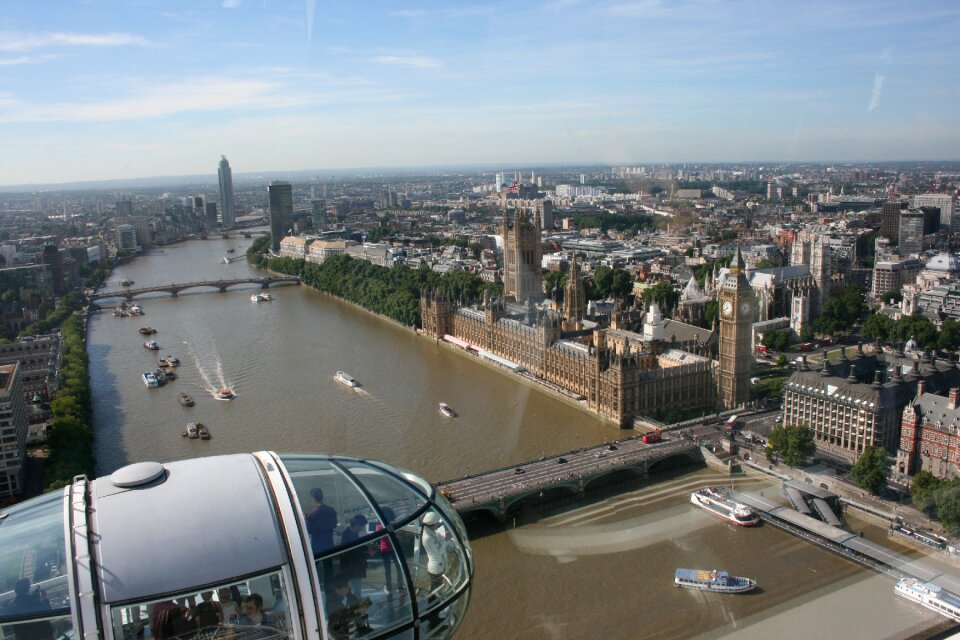 A view of london river thames london
