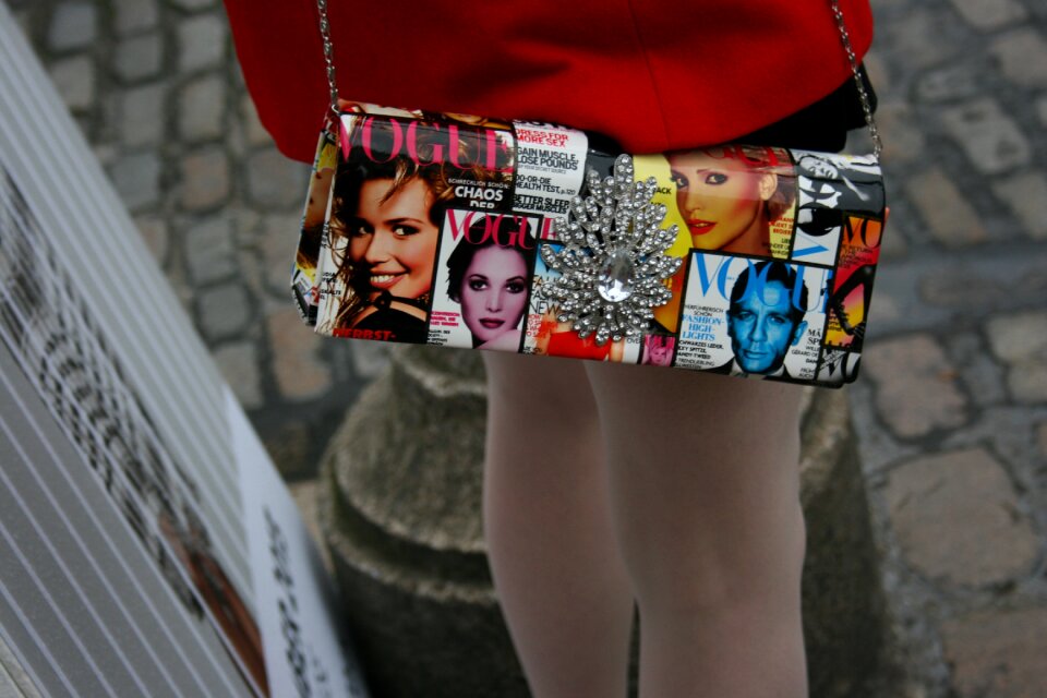 Handbag clutch fashion
