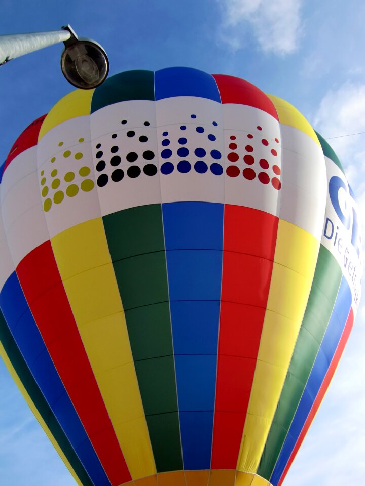 Balloon start landing