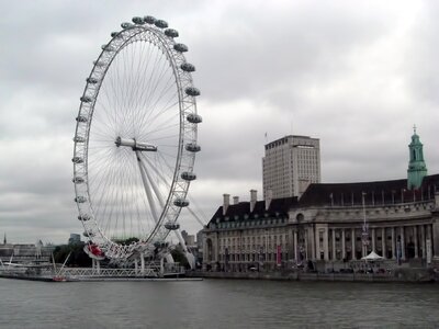 River cloudy london