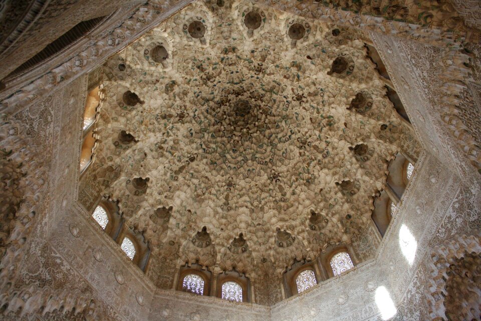 Granada alhambra the chamber of two sisters