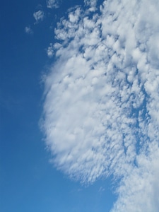 Schäfchenwolke air high