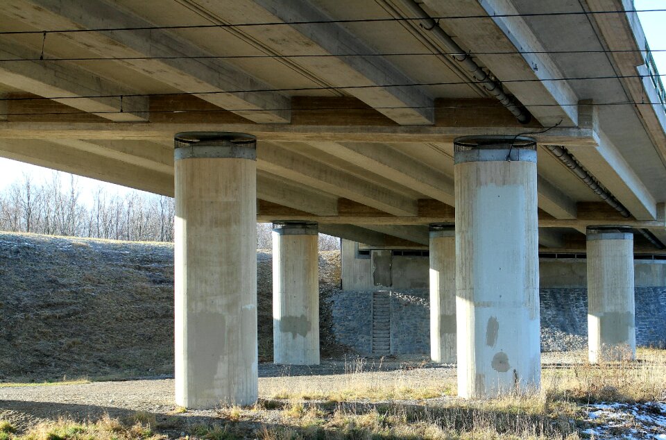 High bridge bridge piers architecture