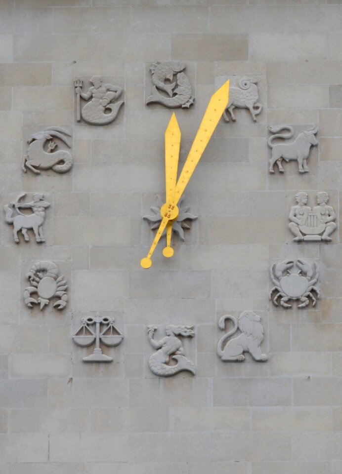 Zodiac signs pointers hours