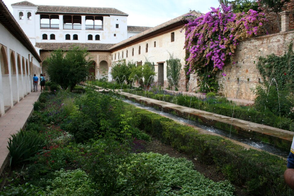 Granada alhambra patio de aceqaia