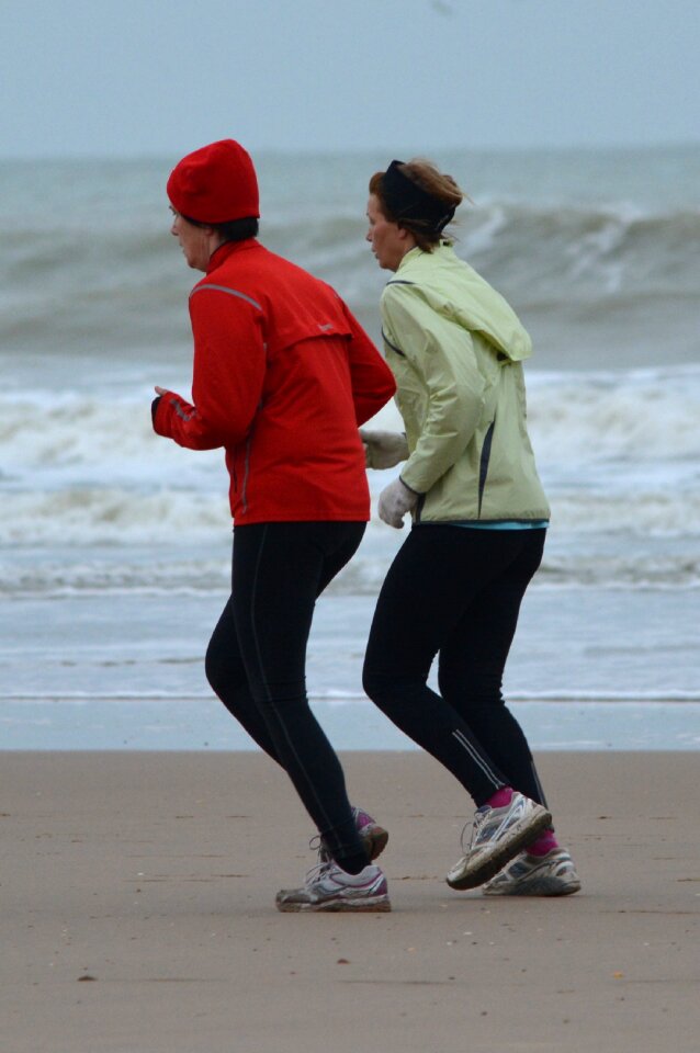 Sea jogger walk