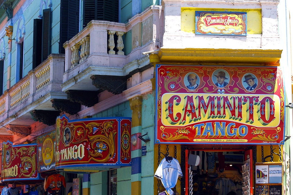 Argentina colorful building